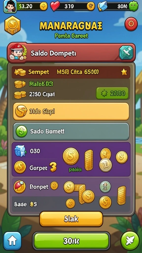 Screenshot menunjukkan karakter baru yang menarik di ACEPARTY.