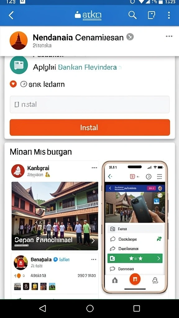 Momen seru saat bermain bersama teman-teman.