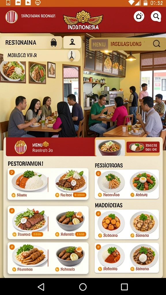 Tampilan awal BENGKEL69 yang penuh warna.