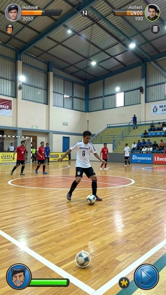 Pengaturan karakter yang dapat disesuaikan oleh pemain.
