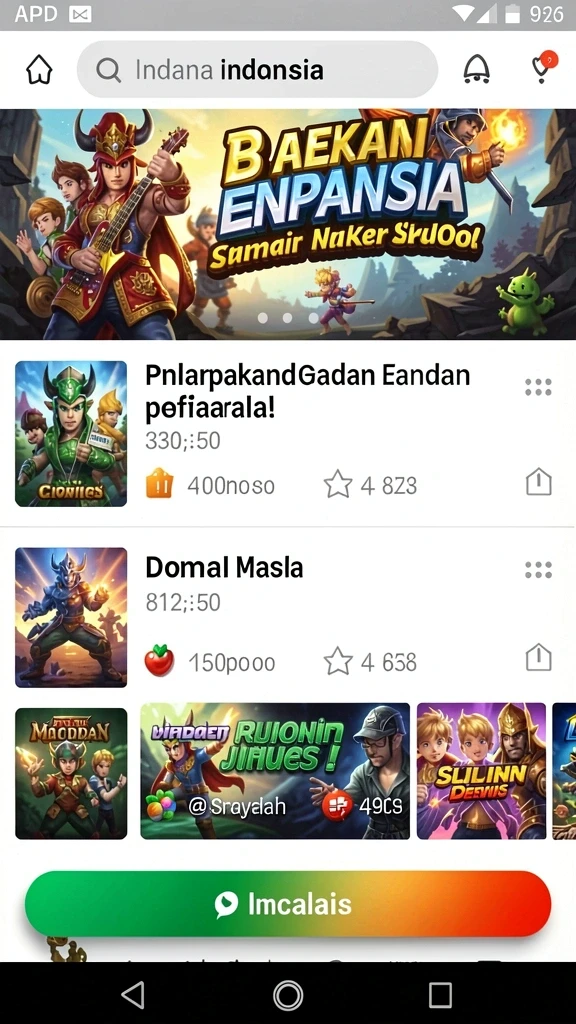 Interaksi sosial dengan pemain lain yang menyenangkan.