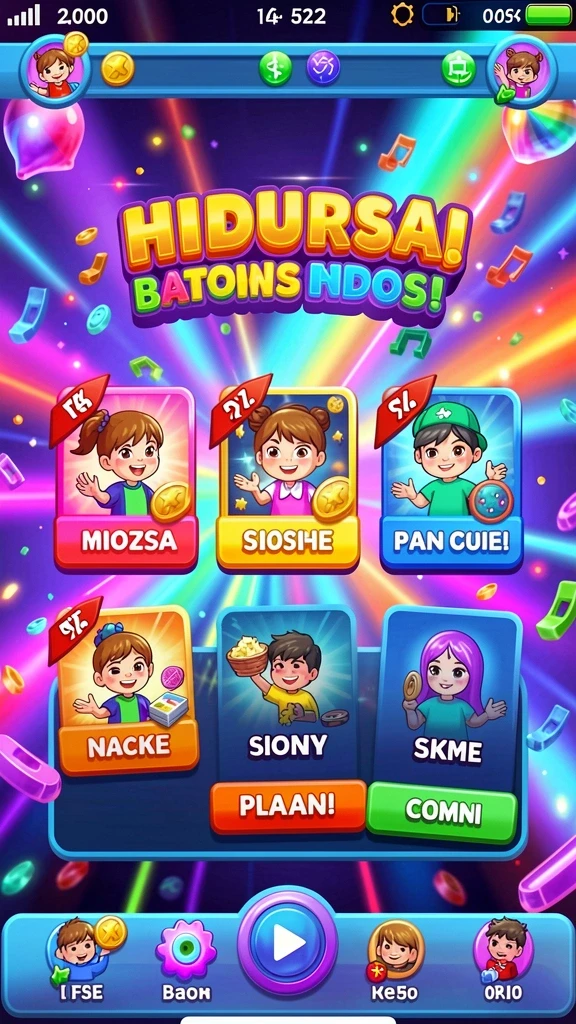 Gameplay menantang dengan berbagai level menarik.
