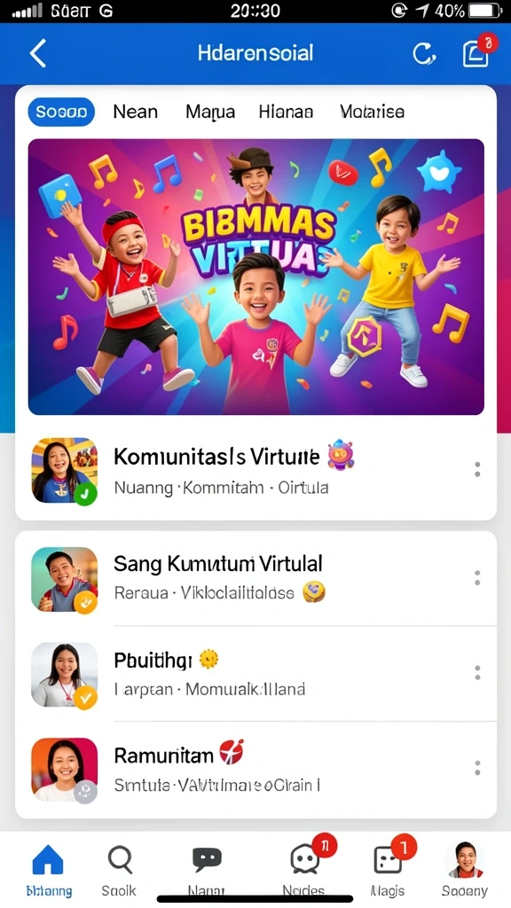 Fitur live chat untuk interaksi yang lebih baik.