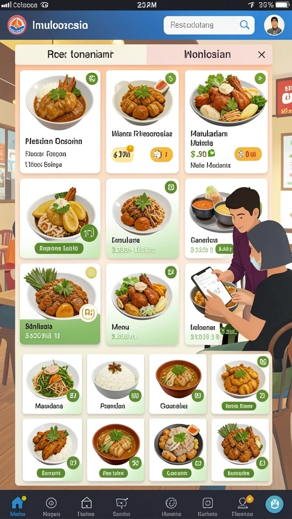 Tampak luar dunia fantasi yang menakjubkan.