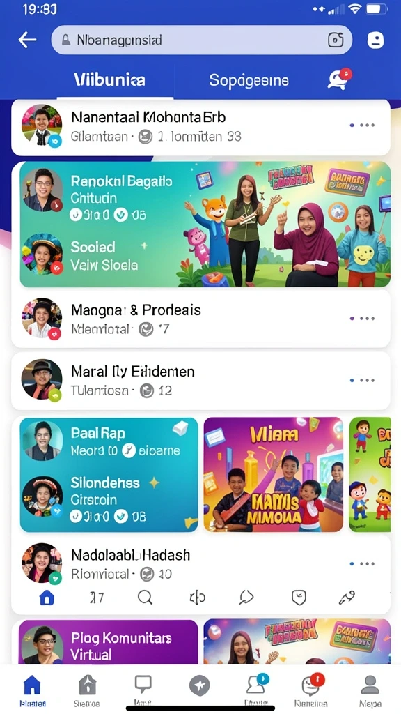 Tampilan antarmuka yang ramah pengguna.