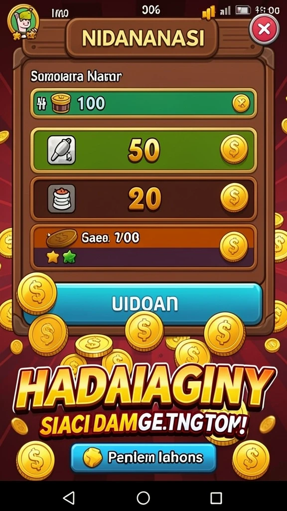 Tampilan awal game ELANG138 yang menarik.