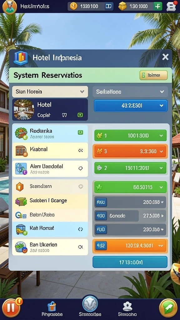 Gameplay yang seru dengan banyak tantangan.