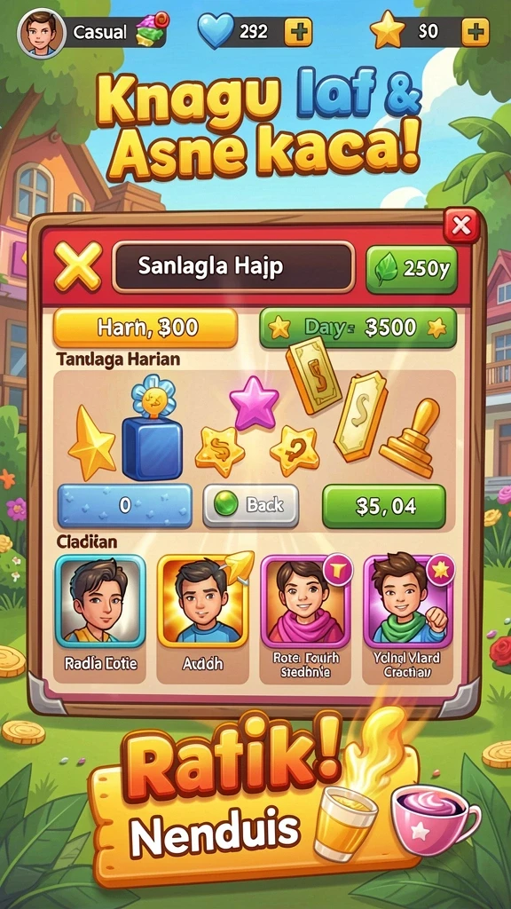 Tangkapan layar gameplay yang menarik dan responsif.