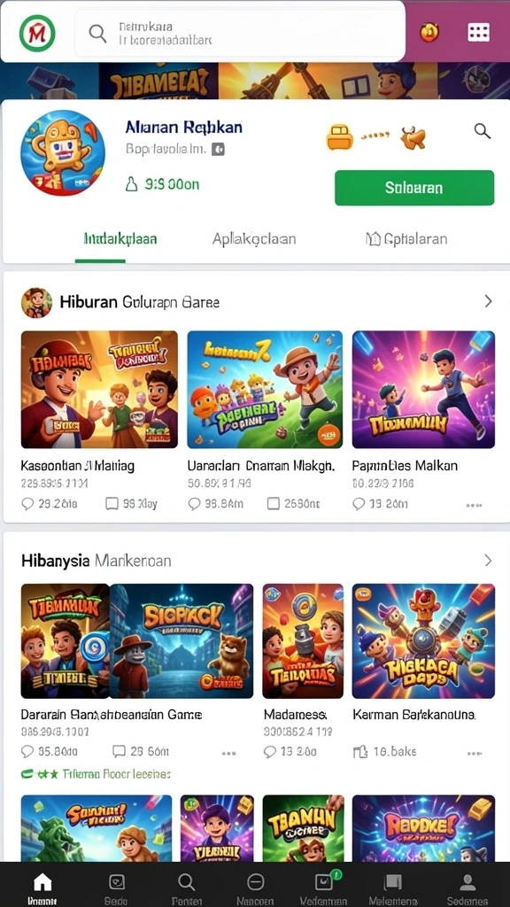 Tantangan seru yang menguji keterampilan.