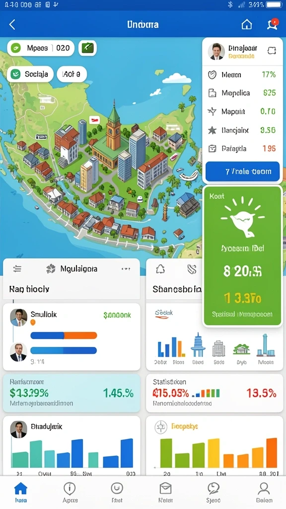 Fitur sosial untuk berbagi skor.