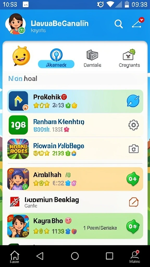 Tampilan awal yang memukau dan menarik.