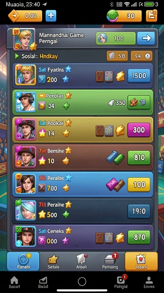 Fitur multiplayer yang memungkinkan bermain dengan teman.