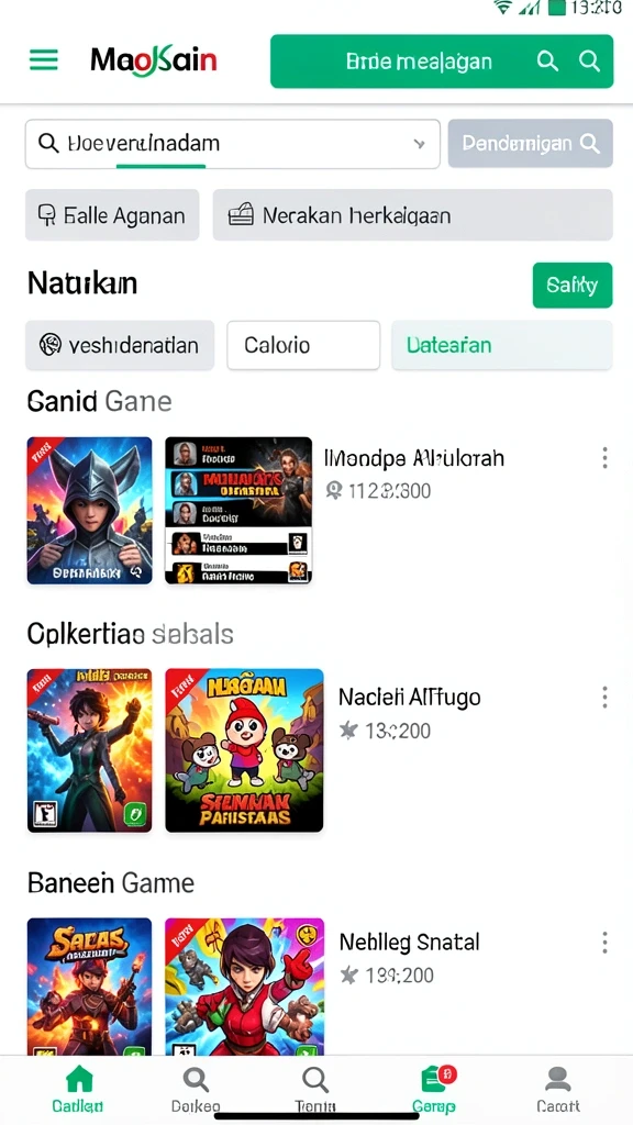 Screenshot menampilkan karakter baru yang menarik.