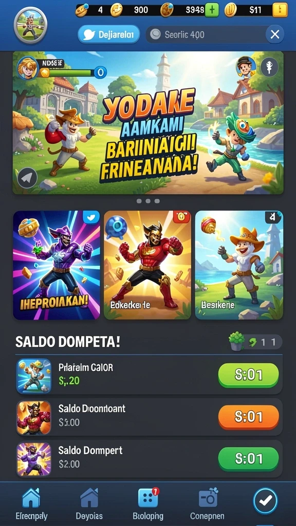 Mode permainan yang beragam untuk semua kalangan.