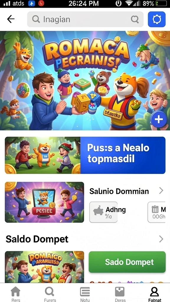 Event menarik dengan hadiah tak terduga.
