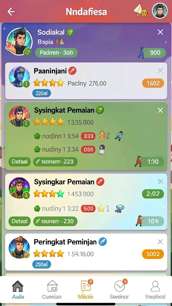 Momen epik dalam pertempuran melawan musuh kuat.