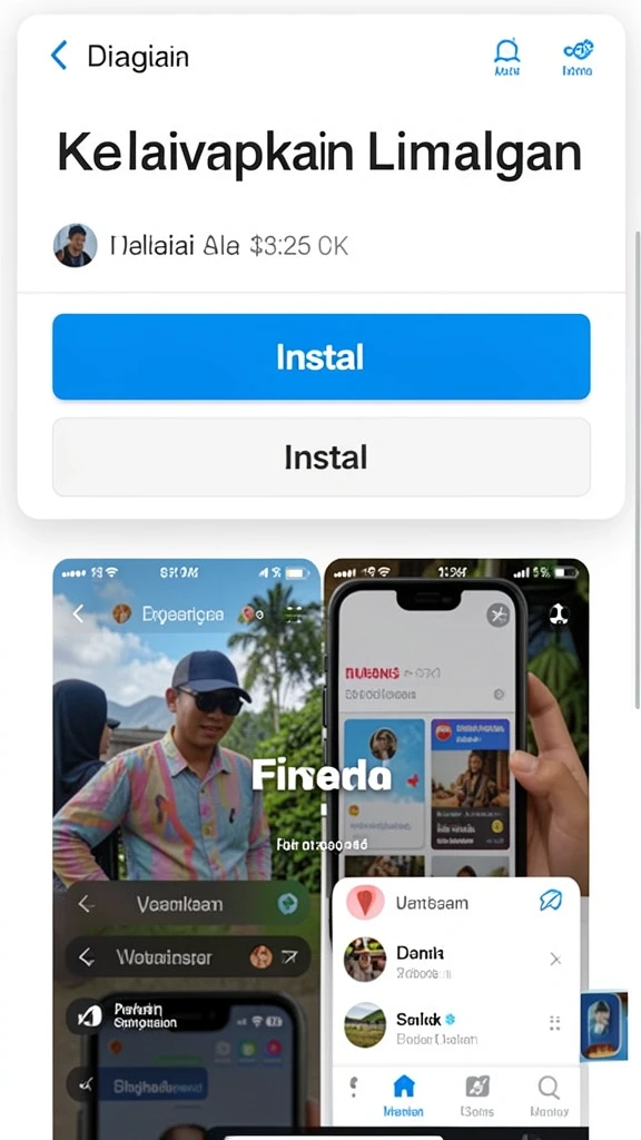 Tampilan awal KAPTEN77 yang memikat.