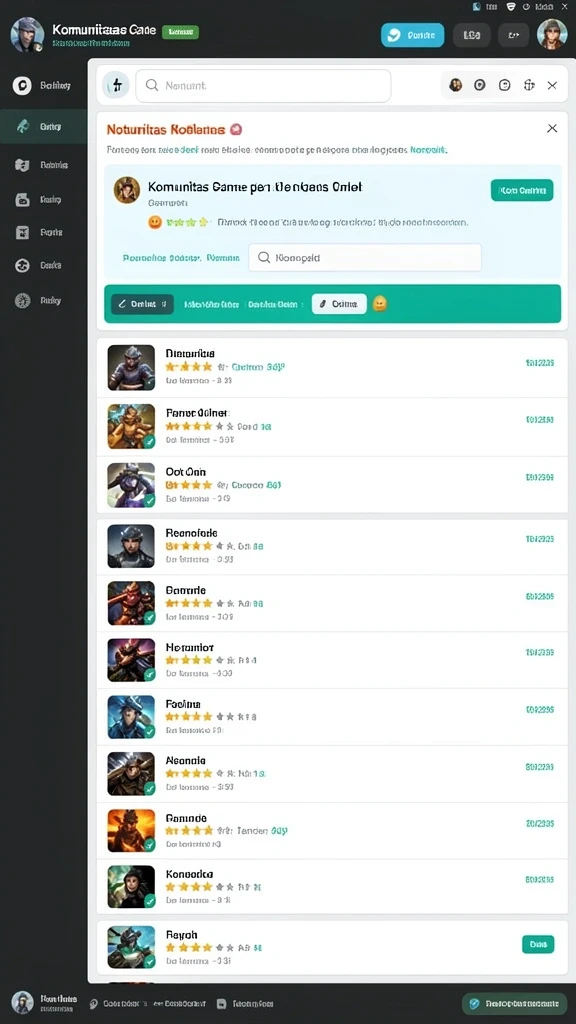 Tampilan level pertama yang penuh warna dan menarik.