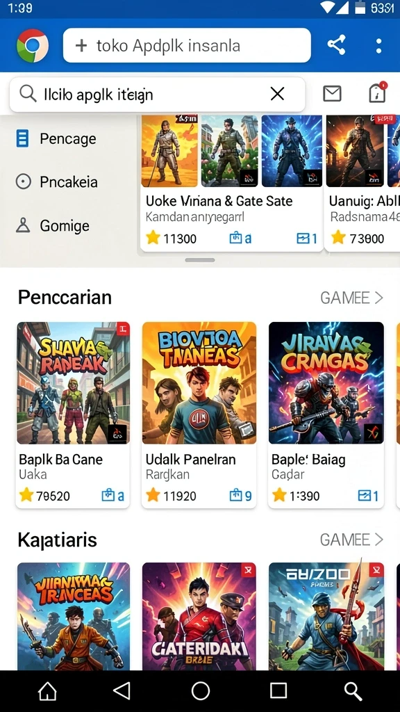 Fitur interaksi antar pemain yang seru.