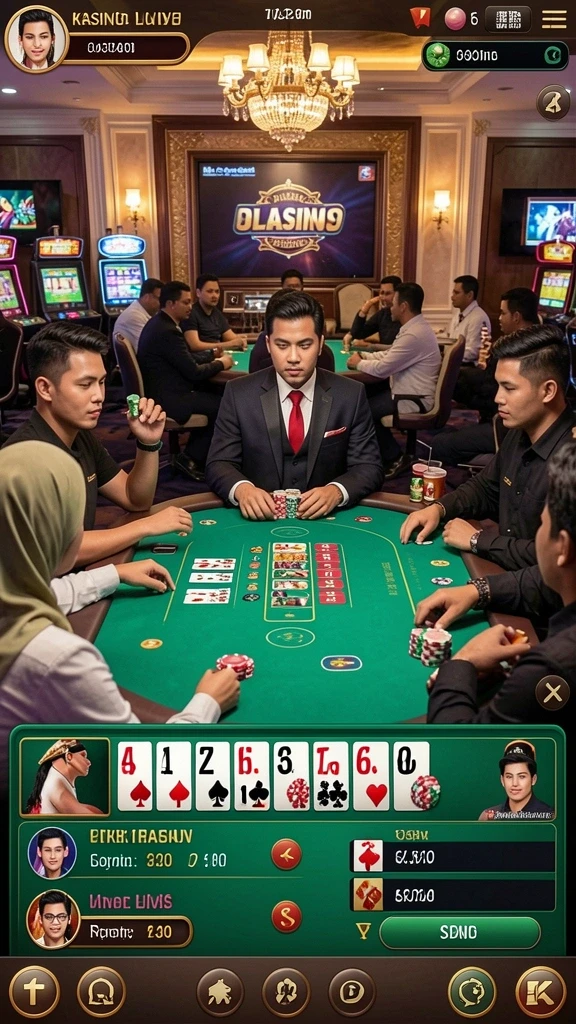Tampilan awal permainan LATOTO yang menawan.