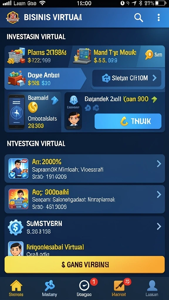 Beragam tema slot yang dapat dipilih.