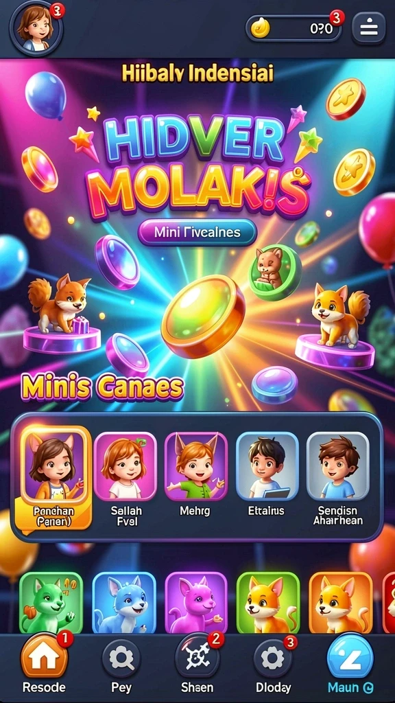 Grafis yang memukau membuat pengalaman bermain semakin seru.