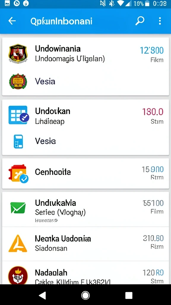 Karakter-karakter unik yang dapat dipilih.