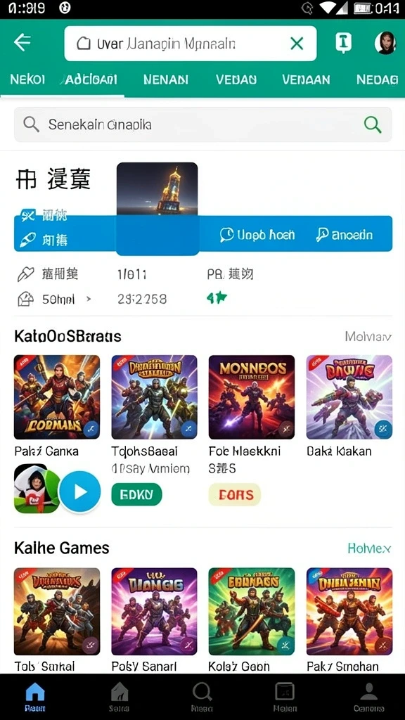 Beragam karakter yang bisa dipilih pemain.