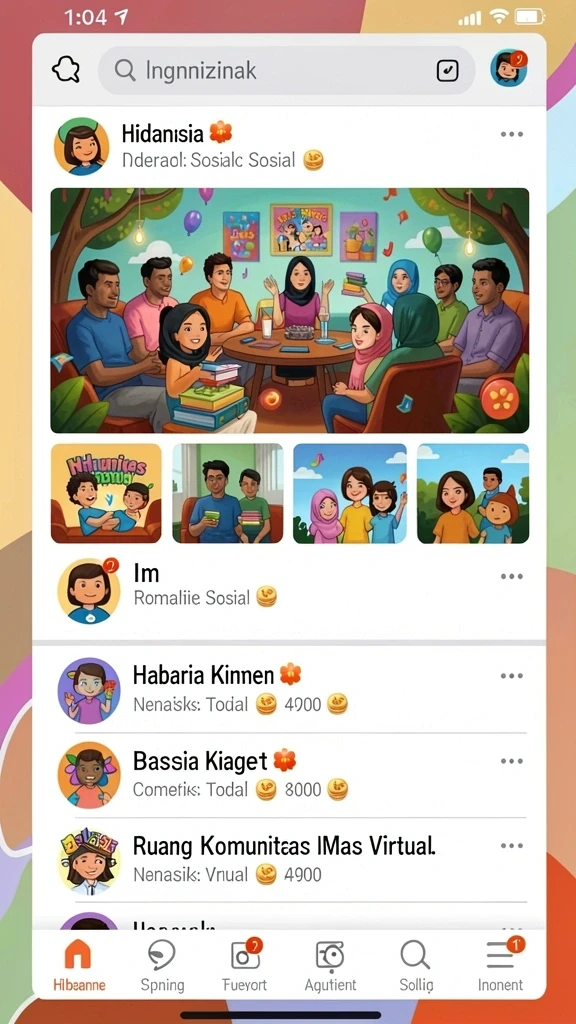 Fitur multiplayer yang seru dan interaktif.