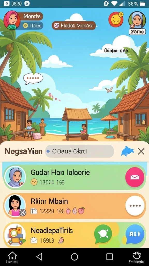 Tampilan antarmuka yang ramah pengguna.