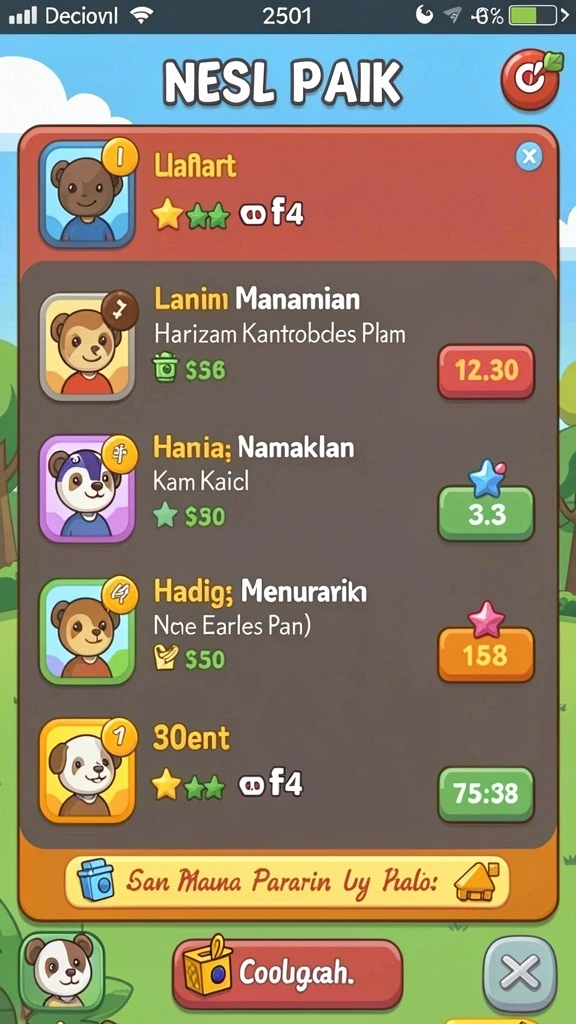 Beragam pilihan karakter menarik untuk dimainkan.
