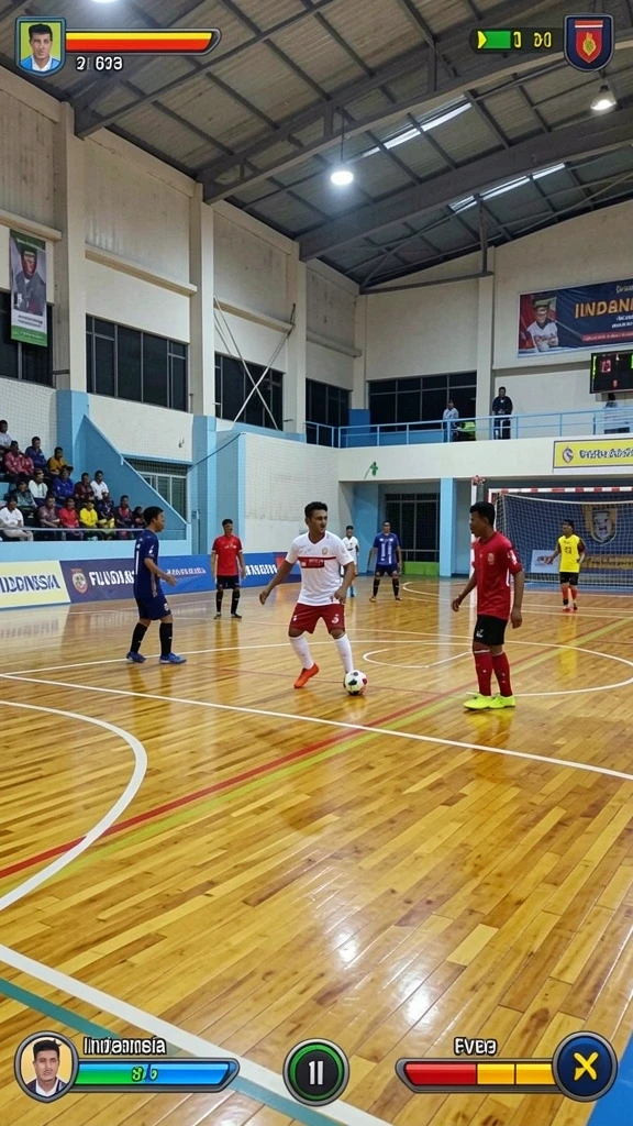 Fitur interaksi sosial untuk bersaing dengan teman.