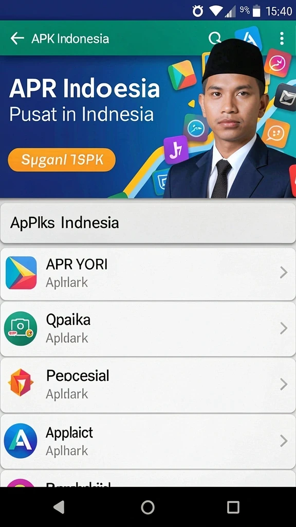 Lingkungan permainan yang indah dan detail.