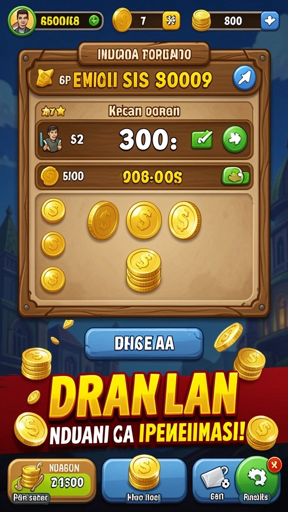 Tampilan menu utama yang menarik dan mudah dinavigasi.