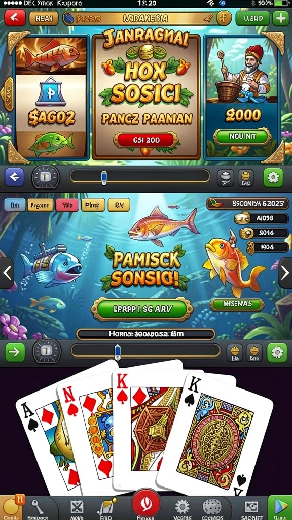 Beragam permainan slot yang siap menghibur.