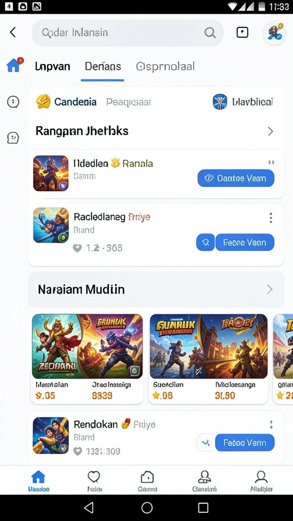 Karakter unik yang siap diajak bertarung.