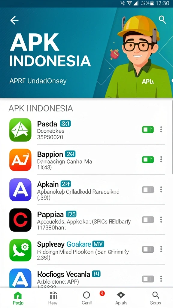 Tangkapan layar menampilkan grafik menawan dari dunia WIRANAGA.