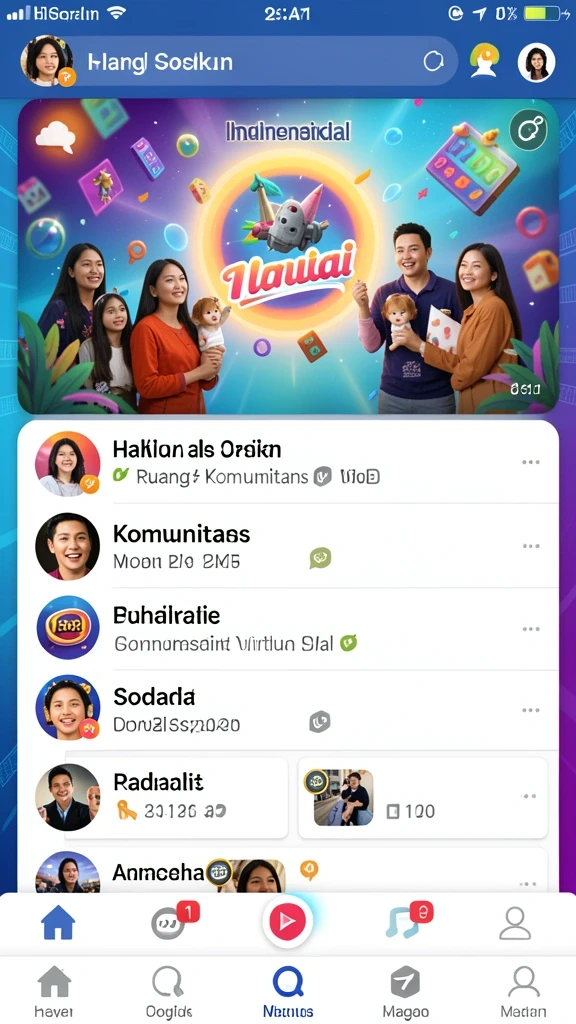 Tangkapan layar memperlihatkan berbagai pilihan karakter untuk dimainkan.